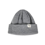 Monogram label beanie