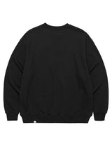 セリフ刺繡スウェットシャツ/SERIF EMB SWEATSHIRT BLACK(CV2CFUM470A)