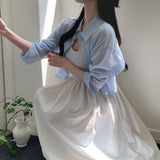 シースルークロップドシャツウィズサマースリット