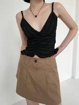 オメガレーススリーブレス/Omega Lace Sleeveless (2color)