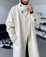 ハイネックロングコート/SI High-Neck Long Coat (2 colors)
