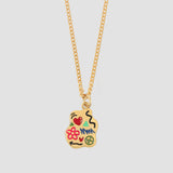 MINI DOODLE NEC SILVER925(18K GOLD PLATED)