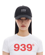 939 ベーシック 6 パネル キャップ (ブラック)