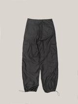 NYLON CARGO PANTS [ CHARCOAL ]