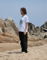 【OUTLET】グランマプリントレギュラーフィットTシャツ GREEN