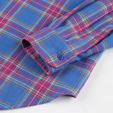 FWBA Check pattern shirts [Blue] (6535250182262)