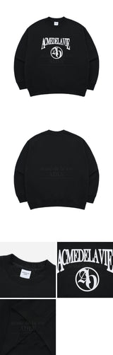[24SS]  AE ロゴシンボルスウェットシャツ BLACK