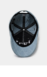 KYR Signature Logo Embossing Denim Ball Cap (Light Blue)
