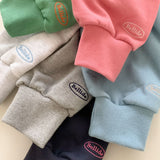 [BELLIDE MADE] point embroidery sweat