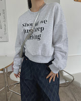 シュークロップスウェットシャツ / Shoe Crop Sweatshirt (3color)
