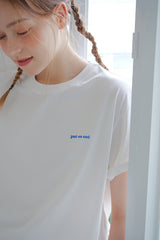 ラウンドロゴオーバーサイズTシャツ / ROUND LOGO OVERSIZED T-SHIRTS_2COLORS