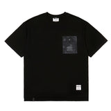 23 ペイズリーポケットオーバーサイズTシャツ / 23 PAISLEY POCKET OVERSIZED T-SHIRTS WHITE / WHITE MELANGE / BLACK / KHAKI
