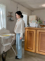 ND Semi Slim Bootcut Denim Pants