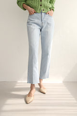 ペリエジーンズ / PERRIER JEANS / STRAIGHT DENIM PANTS