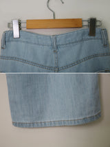 Aiden Cotton100 Denim Wide Pants (2color)