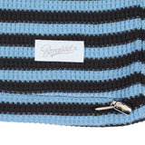 ストライプハイネックプルオーバー / BSR2223FWPO027 STRIPE HIGH NECK PULLOVER BLUE