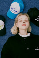 クラックメッシュキャップ /  CRACK MESH CAP (navy)
