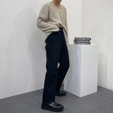 SKハッチVネックニット/SK Hacchi V-neck Knitwear (5 colors)
