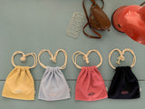 [Bellide made] Chewing String Pocket Terry Backpack & Pouch
