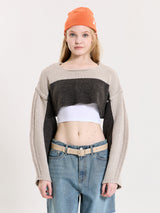 COLOR BLOCKING KNIT