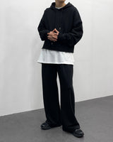 オールインワンプリーツパンツ/FL All-in-One Pleated Pants (4 colors)