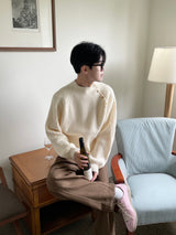 Eska button knit