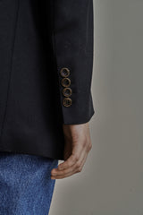 クロップドデニム/CROPPED DENIM_BLUE