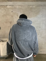 [양기모] Double pigment hoodie (3color)
