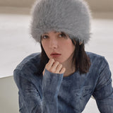 VA Square Longlabel Shapka Hat / Gray
