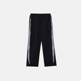 Effect mesh nylon pants