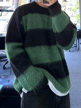 cander loosefit strip knit