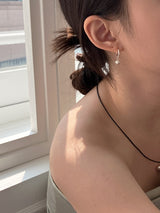 [92.5silver] ベルハートワンタッチピアス