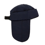Heavy Padding Stud Logo Trooper Hat Navy