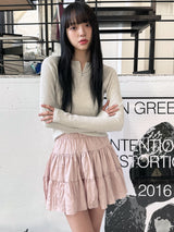 freesia shirred skirt