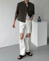 ドューワインクロップドジャケット / TAP Dewine Cropped Jacket (2 colors)