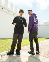 コラボレーションTシャツ（ブラック） I 24karats × V.A.C