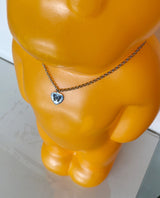 バタフライネックレス/No.9466 butterfly heart necklace