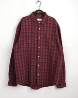 [UNISEX] ディッキーズビンテージチェックブラッシュドアウター長袖シャツ