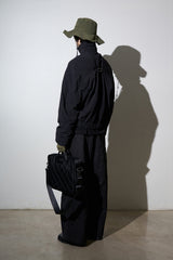 ナイロンキルテッドブリーフケース / Nylon Quilted Briefcase