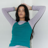 リネンサマー長袖トップ / LINEN SUMMER LONG SLEEVE TOP (WHITE,GRAY,BEIGE,CHARCOAL,LILAC)