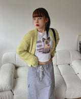 フラッフィーカーディガン / Fluffy Cardigan (5color)
