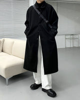 ウールベルトマックコート/SI wool belted mac coat (3 colors)