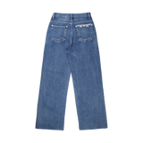 ROSETTE DENIM PANTS