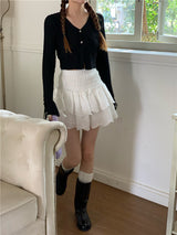 カンカンフリルスカート /  cancan frill skirt