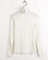[Wool 10/5color ] テスウールウォームアップベーシックインナースリムポーラー長袖Tシャツ