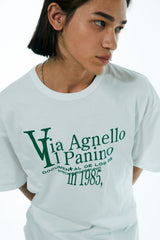 パニーノTシャツ/PANINO TEE [WHITE]