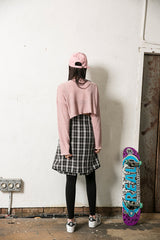 ルーズシースルークロップTシャツ / TOP(5410) Loose See-Through Crop Tee