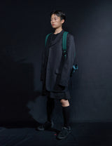 ノッテッドバックパック/Knotted Backpack (Peacock green)