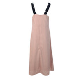 Aria dot dress (pink) (6657242988662)