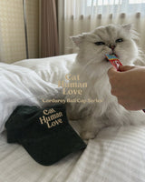 キャットヒューマンラブコーデュロイボールキャップ